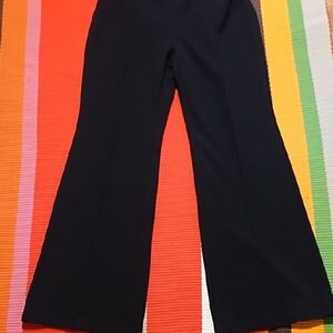 SHEIN Black Wide-Leg Women's Pants